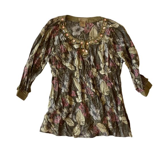 Art and Soul Jeweled Blouse - Picture 3 of 5